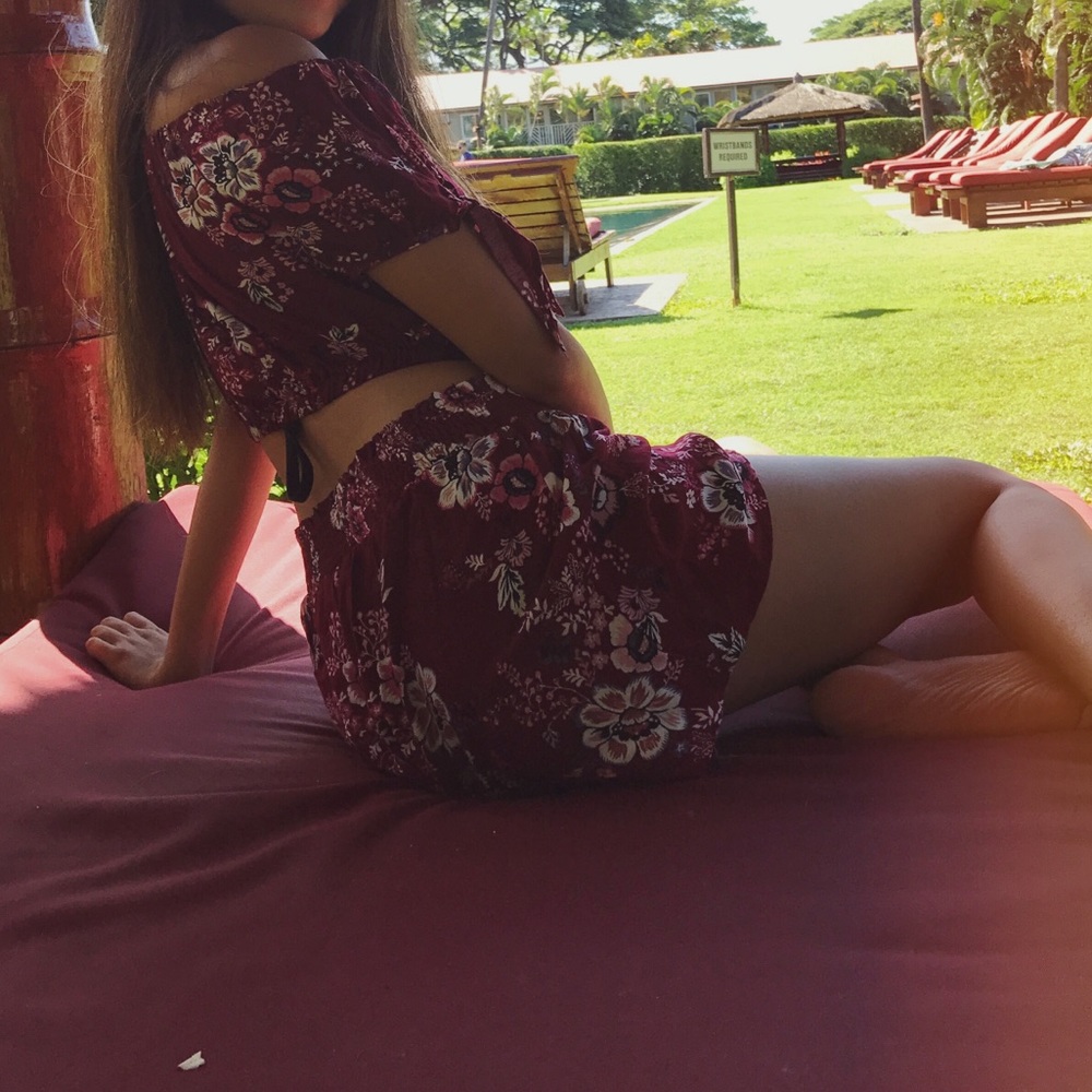 Cute Top and Short Set